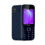 Lava Gem Power Blue Chrome- Dual sim Keypad Mobile with 2.8" Big Screen, Smart AI Battery and Auto Call Recording