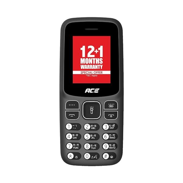 Itel Ace2 Comes with 1.8" Display Size, 1000 mAh Battery, Bluetooth with Kingtalker & Contact icon Support | Deep Blue - Image 3
