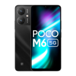 POCO M6 5G (Galaxctic Black, 6GB RAM, 128GB Storage)