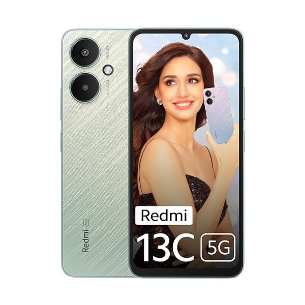 Redmi 13C 5G (Startrail Green) | MediaTek Dimensity 6100+ 5G | 90Hz Display