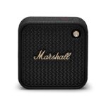 Marshall Willen II Portable Bluetooth Speaker with 17+ Hours of Portable Playtime, Dust & Waterproof (IP67) - Black & Brass.
