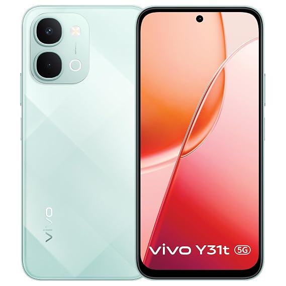 vivo Y31t 5G (Seashore Green 6GB RAM, 128GB Storage)