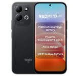 Redmi 17 5G (Absolute Black) | 7900mAh Battery + 45W Fast Charging | 6.9" 120Hz Adaptive Display | Snapdragon 4 Gen 5 | 50MP Dual AI Camera | Corning® Gorilla® Glass 7i | IP64